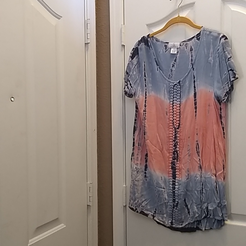 FINAL MARKDOWN Oso casuals fun and funky boho style dress medium